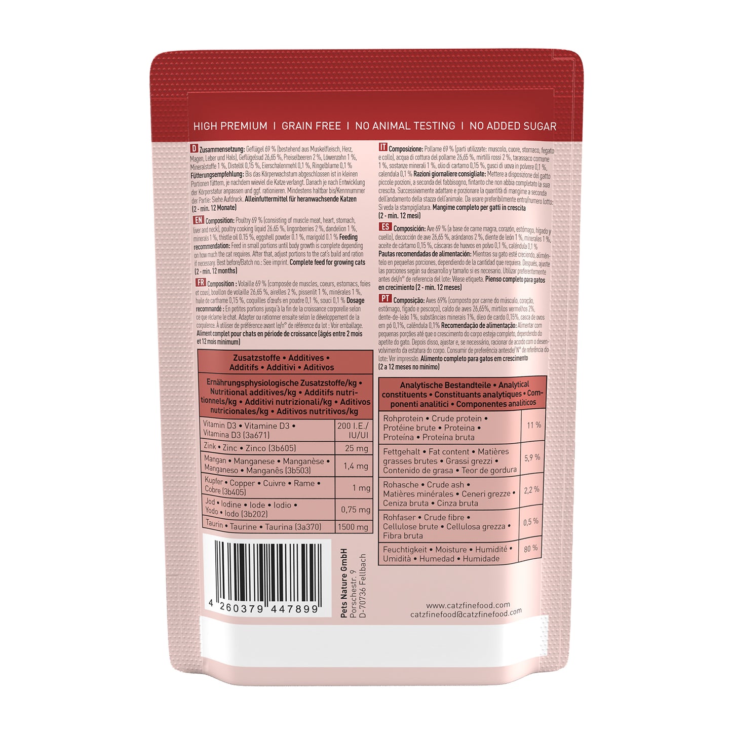 catz finefood CLASSIC No.3 - Kitten (85g x 16)