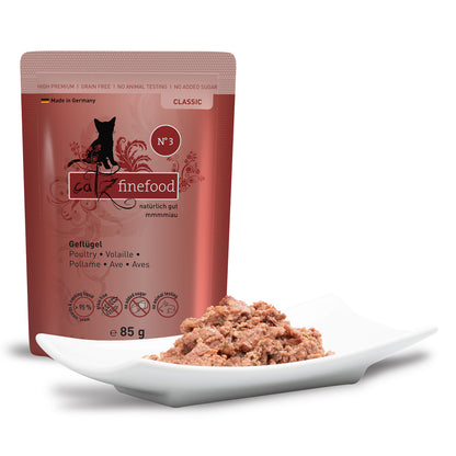 catz finefood CLASSIC No. 3 – poultry (85g x 16)