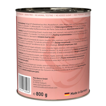 catz finefood CLASSIC No. 3 – poultry (800g x 6)