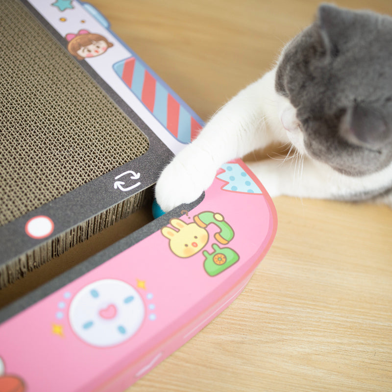 Cardboard Scratcher/Catnip Toy